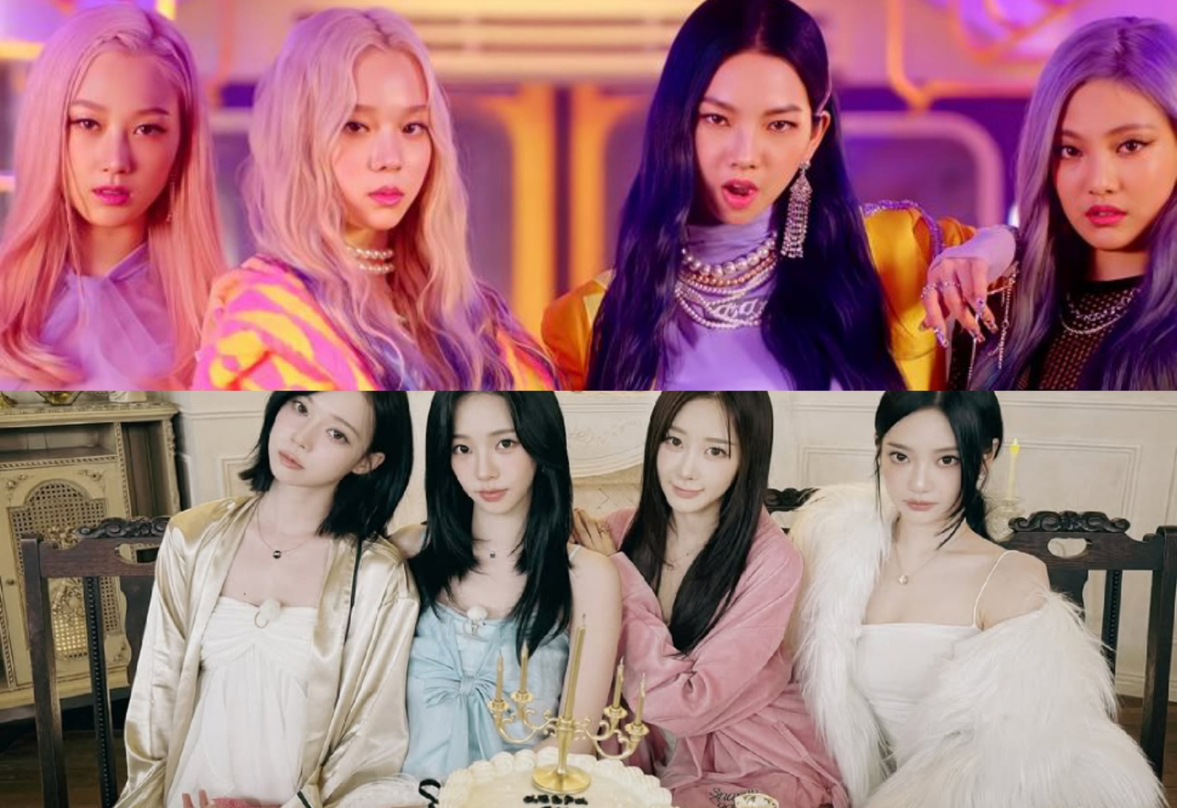 ชาวเน็ตถกเถียงเกี่ยวกับการเปลี่ยนแปลงรูปลักษณ์ของสมาชิก aespa ตั้งแต่เดบิวต์