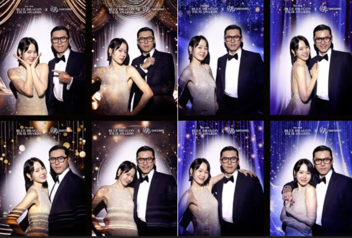 ซอนเยจินแชร์ภาพน่ารักกับฮยอนบิน ขอบคุณแฟนๆ หลังคว้ารางวัลคู่ที่ 'งานประกาศผลรางวัลภาพยนตร์ดาวสีฟ้า'