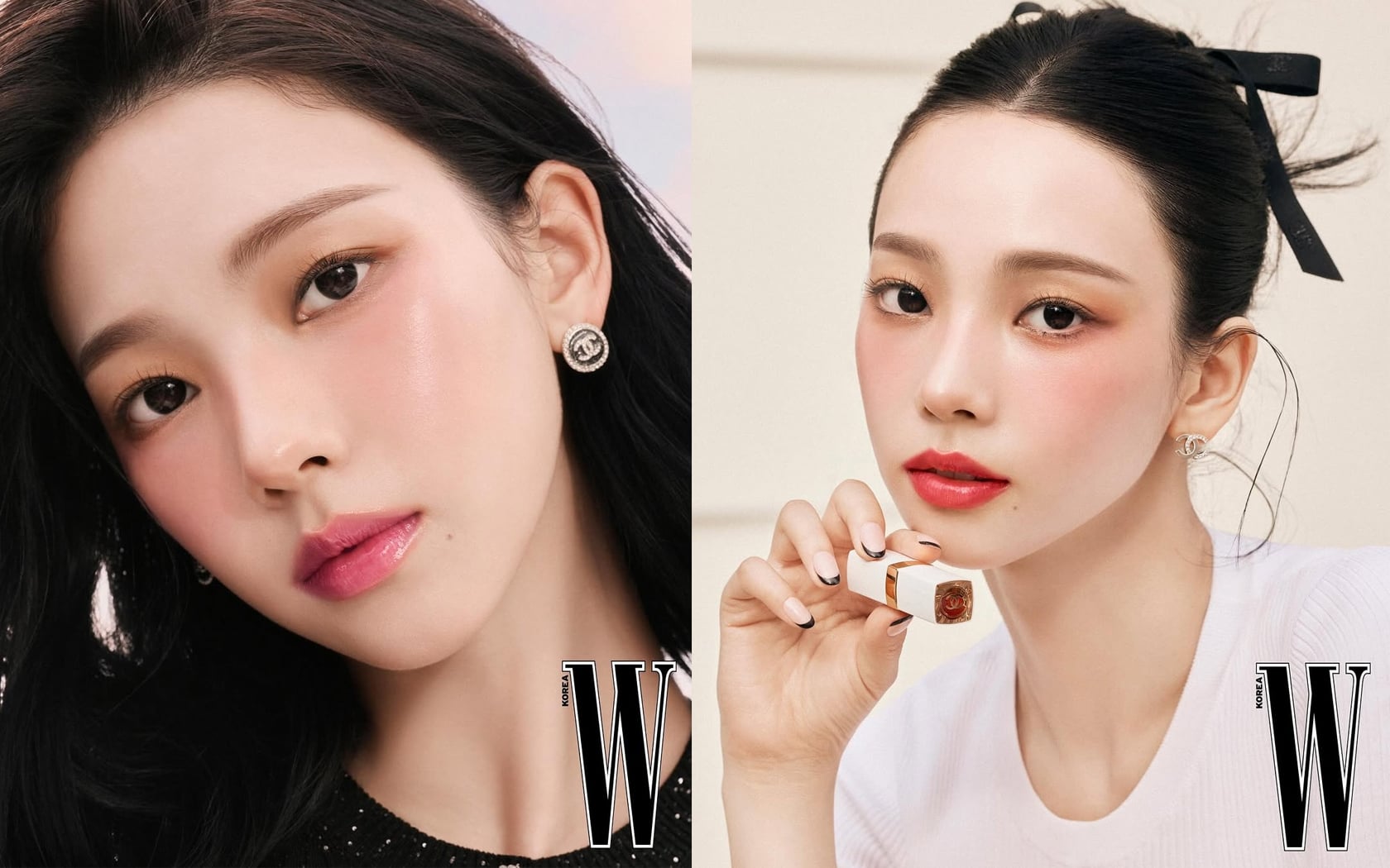 คาริน่า aespa เผยภาพถ่ายสุดงดงามจาก Chanel Beauty กับ W Korea