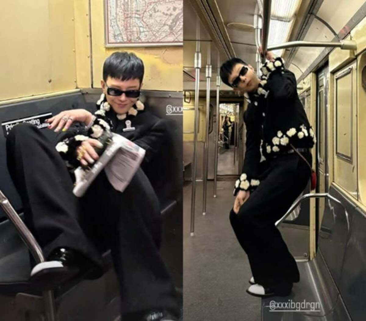 G-Dragon faces online debate after sharing subway photos taken in the U.S.
