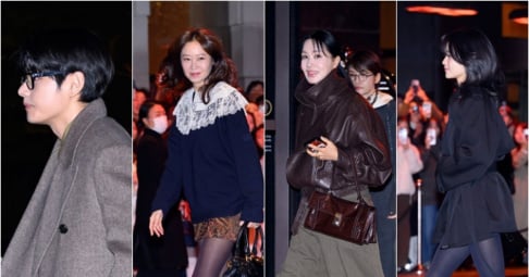 Ahn Bo Hyun, BTS, V, EXO, Doh Kyung Soo (D.O.), Gong Hyo Jin, Kim Eui Sung, Kim Tae Ri, Kim Woo Bin, Lee Kwang Soo, Nam Joo Hyuk, Park Kyung Lim, Shin Min Ah, Uhm Jung Hwa