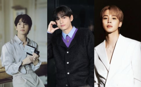BTS, V, Jungkook, Jimin