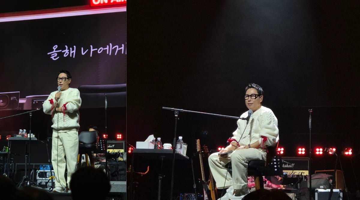 Yoon Jong Shin holds a 'concert cancellation show' after refunding concert tickets due to illness