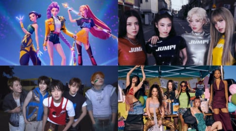 BLACKPINK, Jennie, Jisoo, Rosé, Lisa, j-hope, CORTIS, Jackson, HUNTR/X, JO1, KATSEYE, LE SSERAFIM