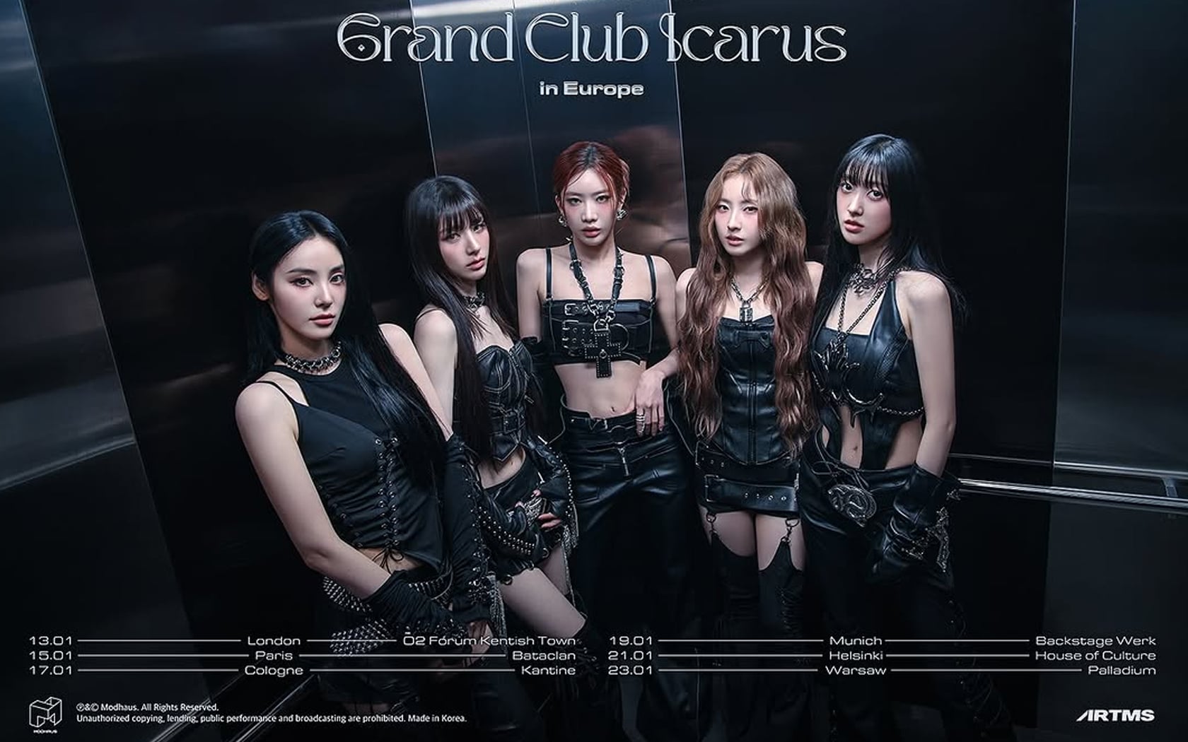 ARTMS brings ‘Grand Club Icarus World Tour’ to Europe this January