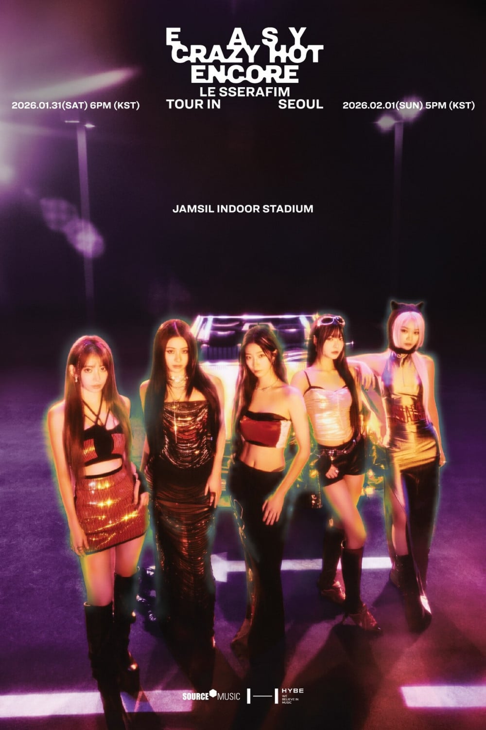 LE SSERAFIM announces 'EASY CRAZY HOT' Encore in Seoul, thanks