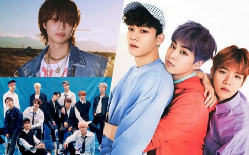 EXO, Baekhyun, Chen, Xiumin, Taemin, The Boyz