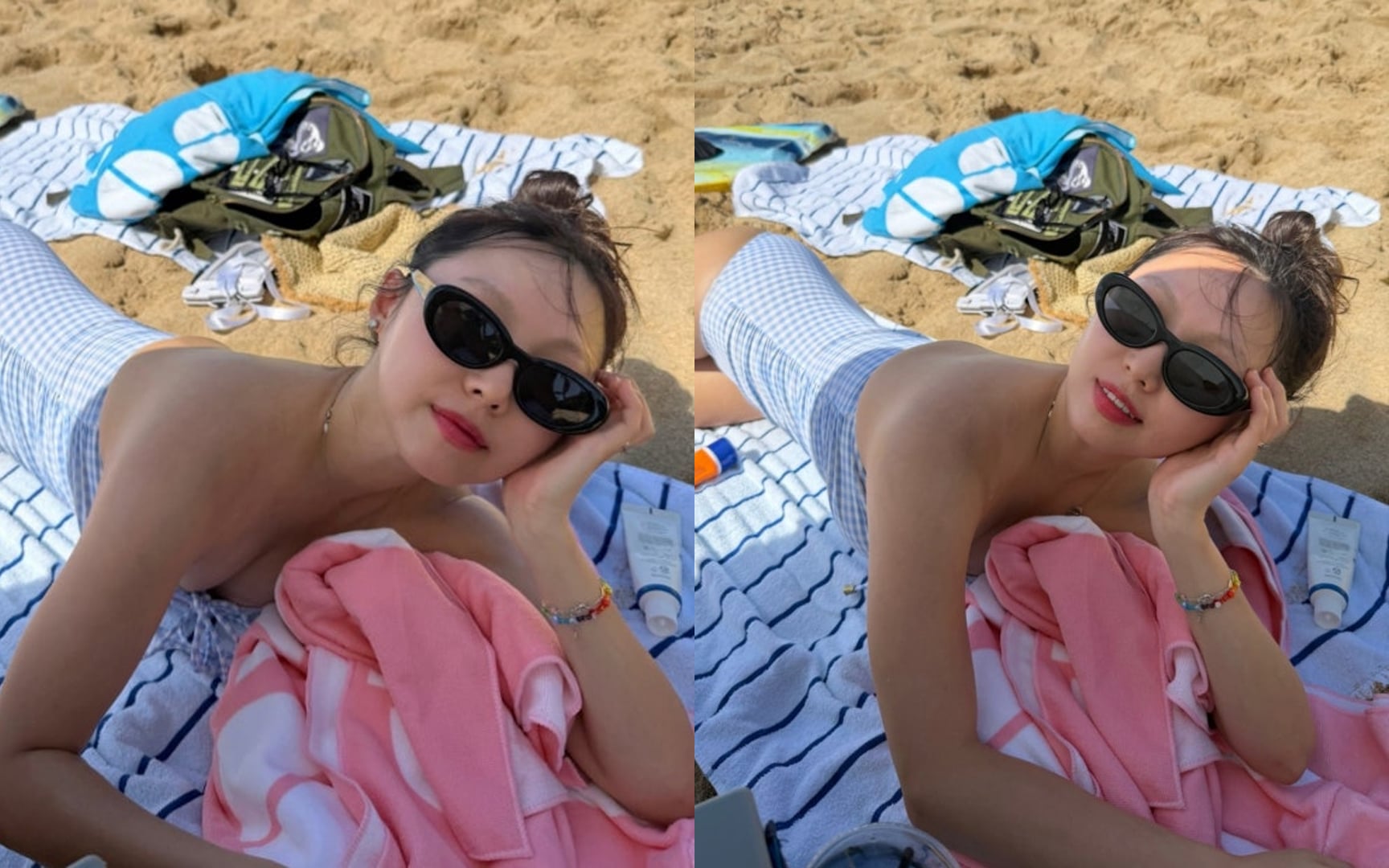 Former Miss A member Min stuns in Hawaii after marriage, shows off slim figure in swimsuit