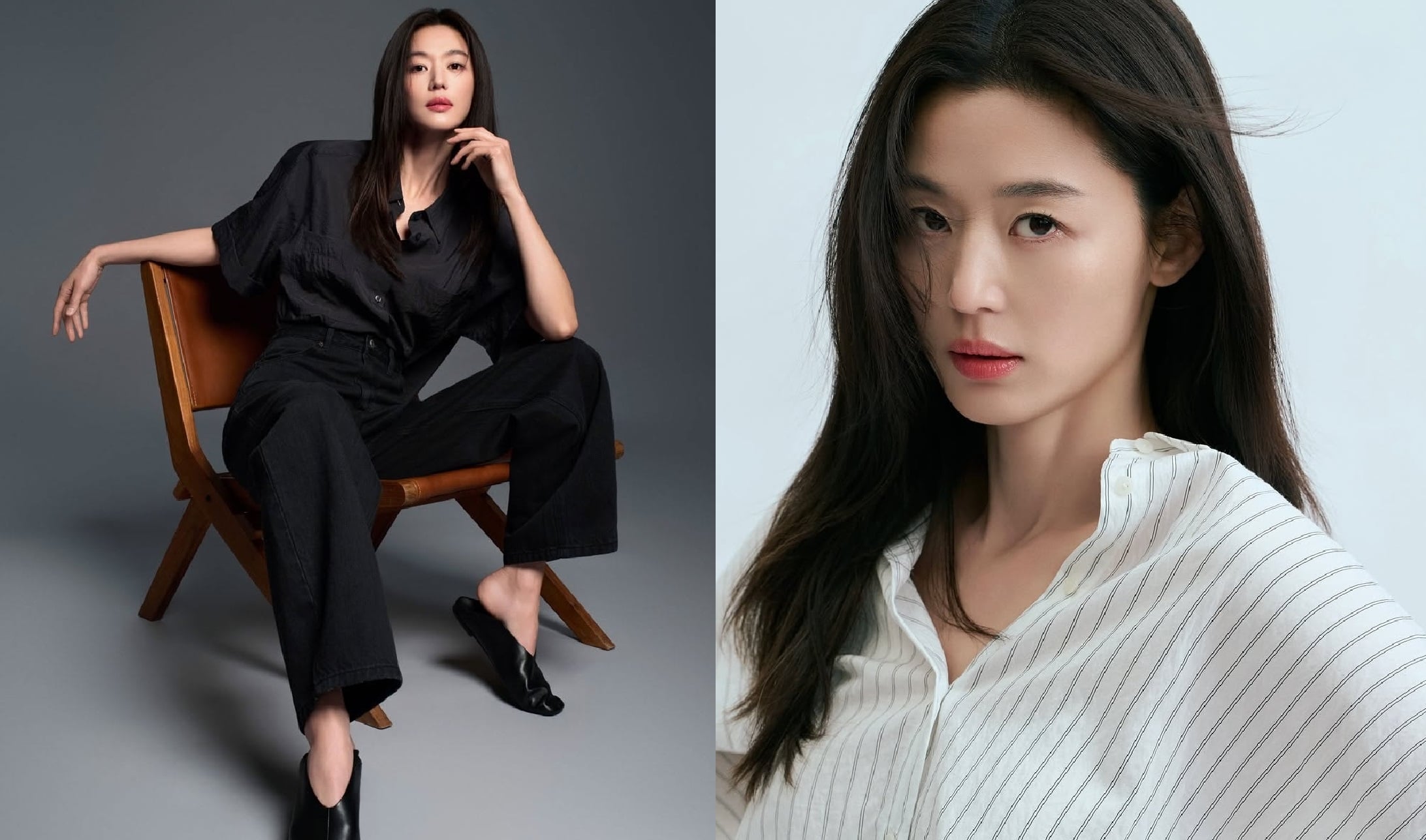 Jun Ji Hyun makes casual wear look high end in new campaign for South Korean brand Topten