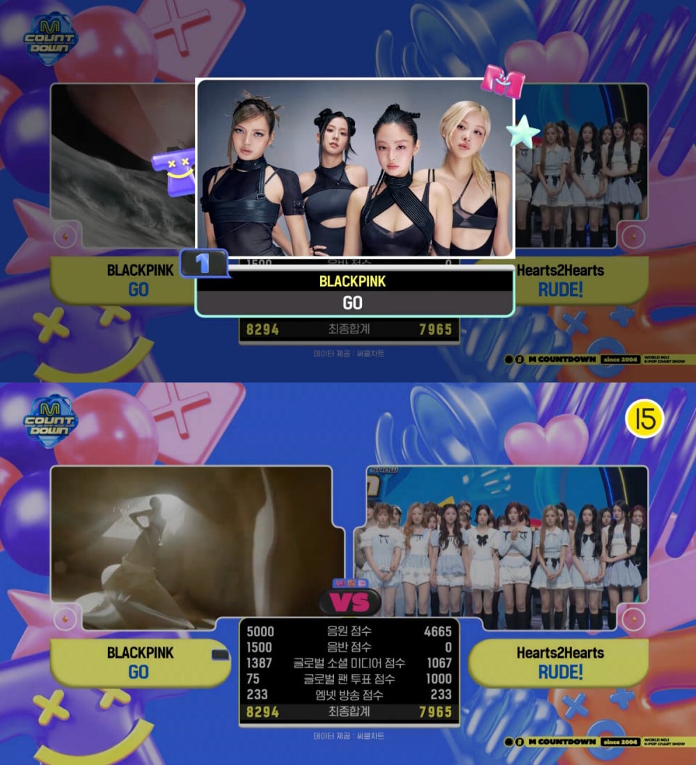 BLACKPINK takes No.1 with “GO” + Dynamic stages on March 12 episode of ...