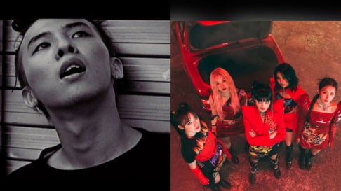 Big Bang, BTS, DAY6, i-dle, iKON, IU, Hwa Sa, Stray Kids, WINNER