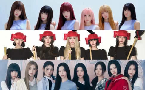 BTS, Davichi, HANRORO, Hearts2Hearts, IVE, KiiiKiii, Hwa Sa, WOODZ