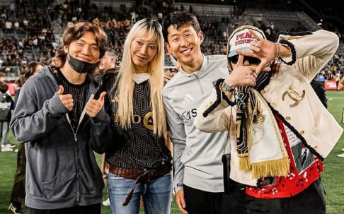 Big Bang, G-Dragon, Daesung, Son Heung Min