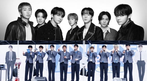 BTS, Seventeen, Wanna One